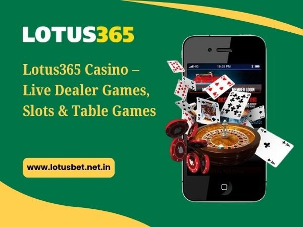 Lotus365 Casino – Live Dealer Games, Slots & Table Games